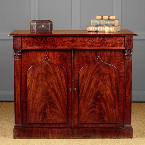 Mahogany Chiffonier Side Cabinet C.1860