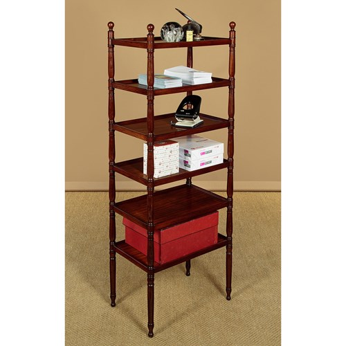 Six Tier Mahogany What-Not Shelves C.1880