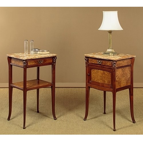 Pair Of Art Nouveau Side Tables C.1905