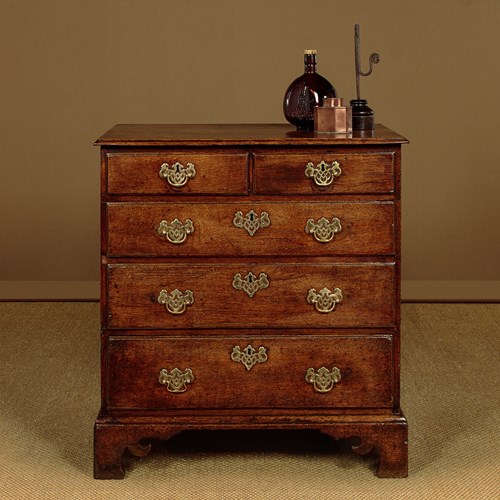 Small Oak Chest Of Drawers C.1800