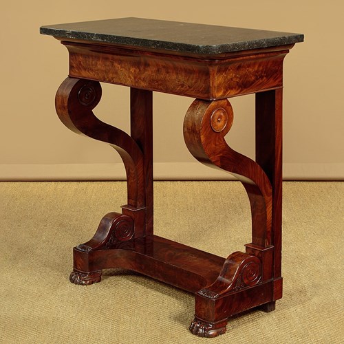 Small Mahogany Console Table C.1840