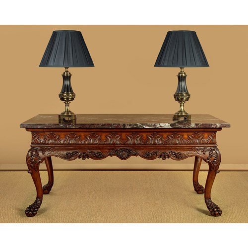 George II Style Marble Top Side Table C.1930