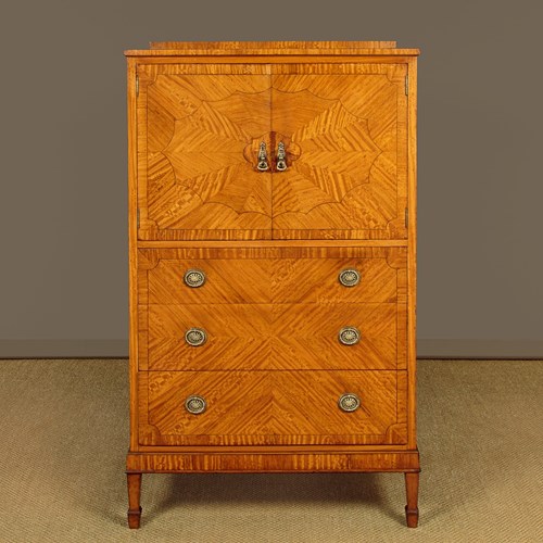 Satinwood Side Cabinet C.1930