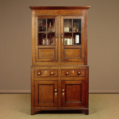 Welsh Oak Kitchen Cupboard C.1820