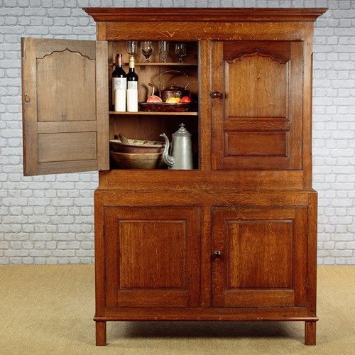 Welsh Oak Kitchen Cupboard C.1810