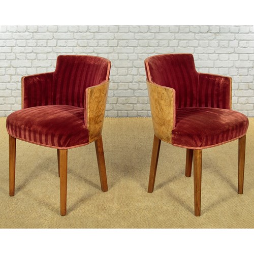 Pair Of Art Deco Armchairs C.1930