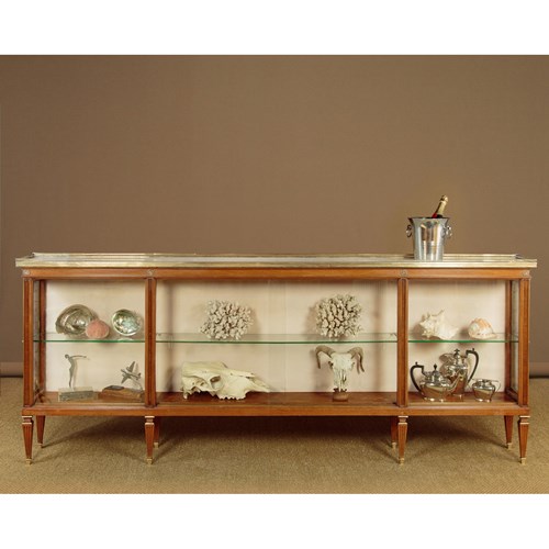 Eight Feet Long Glazed Display Cabinet C.1950