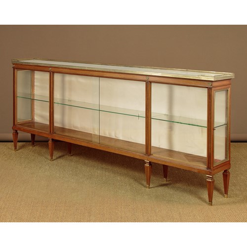 Eight Feet Long Glazed Display Cabinet C.1950