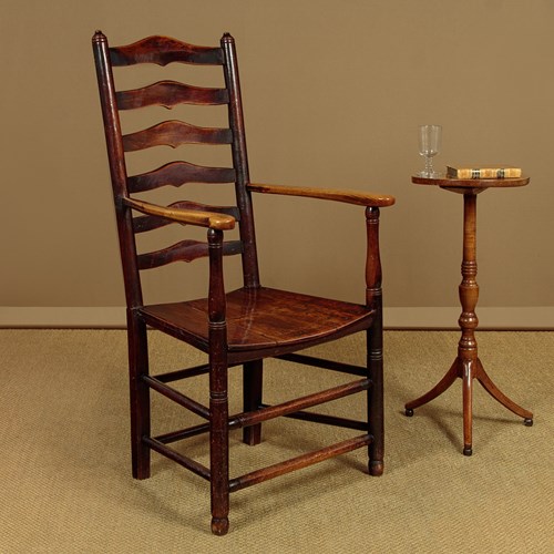 Georgian Ladderback Armchair C.1780