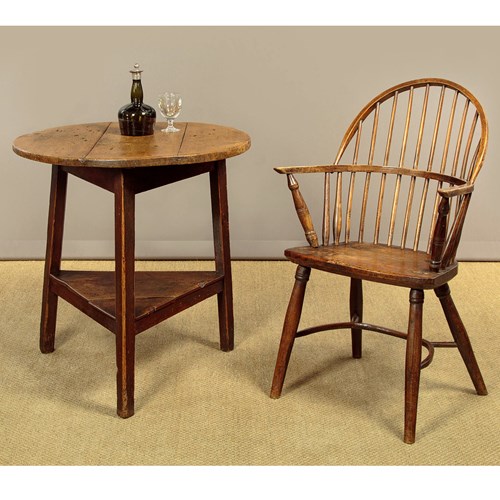 Pine & Elm Cricket Table C.1820