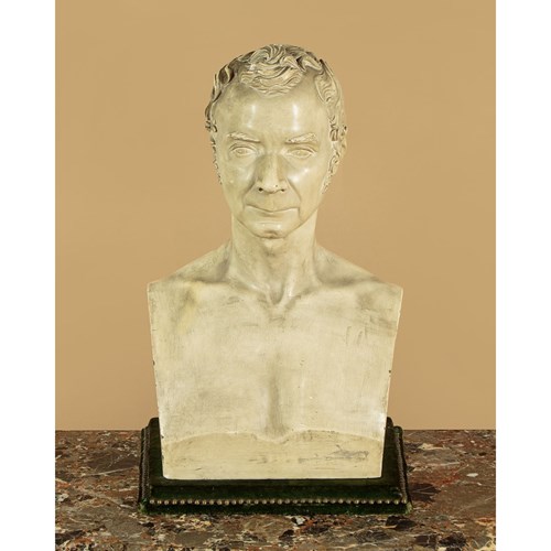 Plaster Bust Of A Gentleman C.1850