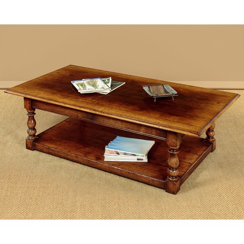 Large Oak Coffee Table By Titchmarsh & Goodwin