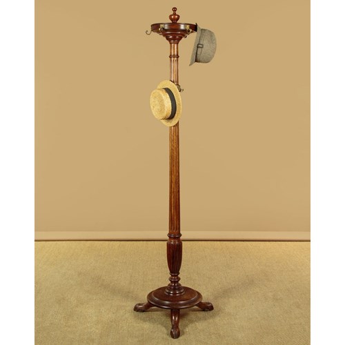 Oak Hat & Coat Stand C.1910