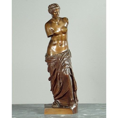 Bronze Figure Of Venus De Milo C.1890