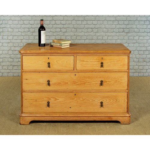 Pine Chest Of Drawers C.1880