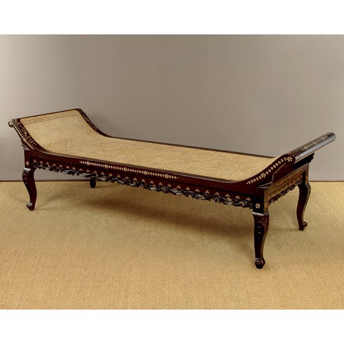 Canework Daybed C.1950