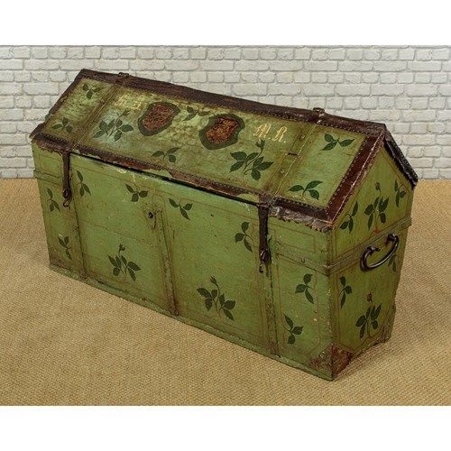 Painted Pine Chest C.1860