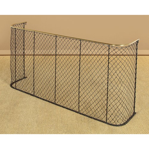 Wirework & Brass Fireguard C.1880