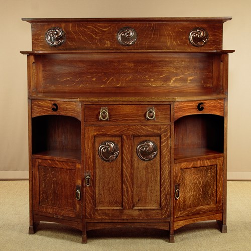 Arts & Crafts Oak Dresser C.1910