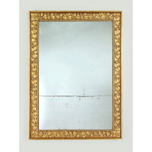 19Th.C. French Carved & Gilded Mirror C.1840