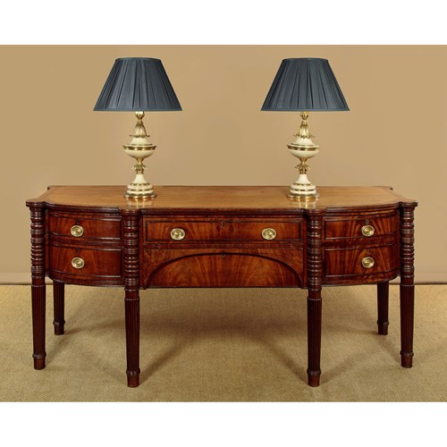 Regency Bow Front Sideboard C.1820