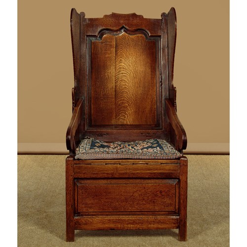 Oak Lambing Chair C.1790