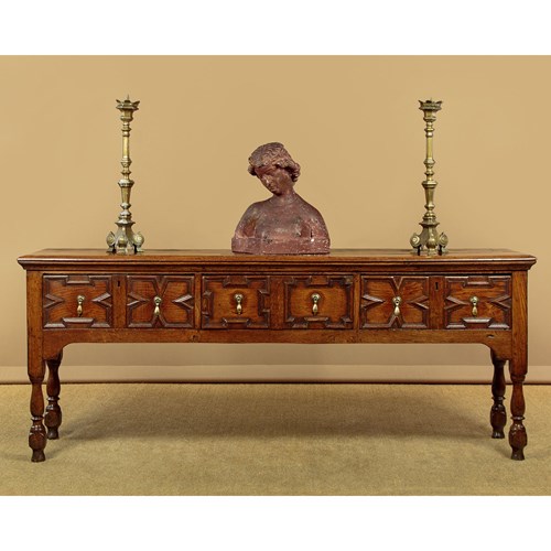 Oak Dresser Base C.1780