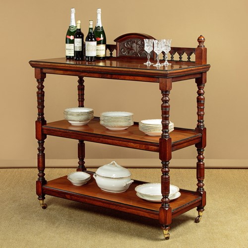 Aesthetic Movement Walnut Buffet C.1880
