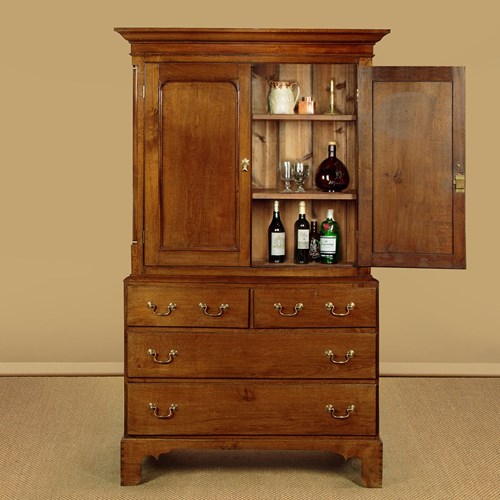Welsh Oak Kitchen Cupboard C.1810
