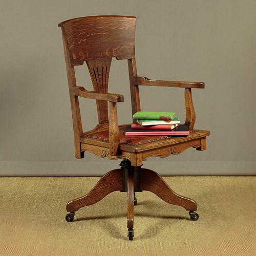 Revolving Desk Chair C.1910