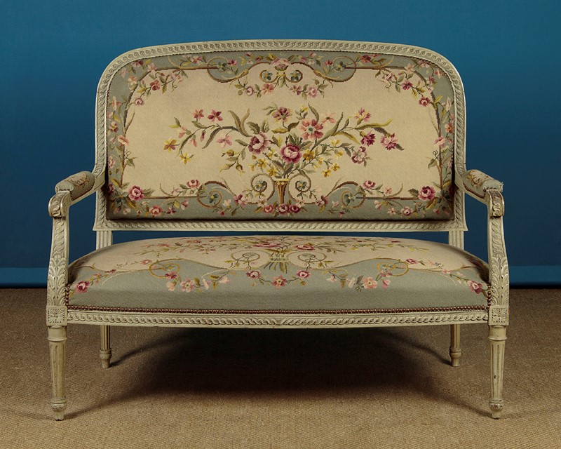 French Painted Settee c.1950-collinge-antiques-img-6180-main-638016856557744554.jpg