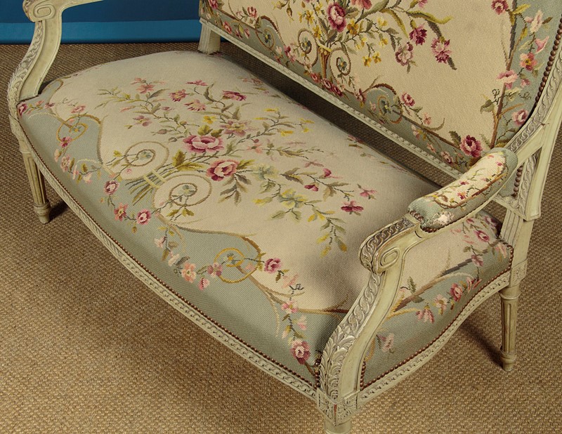 French Painted Settee c.1950-collinge-antiques-img-6187-main-638016856435557733.jpg