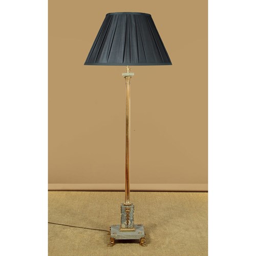 Adjustable French Empire Style Floor Lamp C.1960