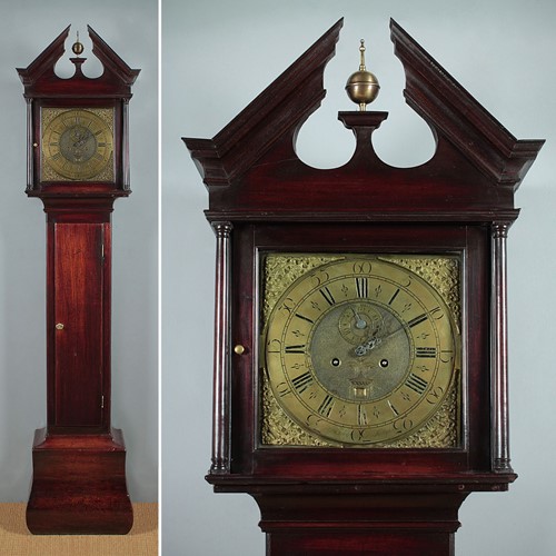 18Th.C. Longcase Clock By William Harley 