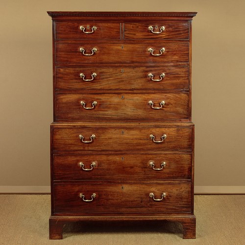 Mahogany Chest On Chest C.1800