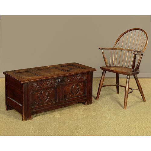 Small Oak Coffer C.1700