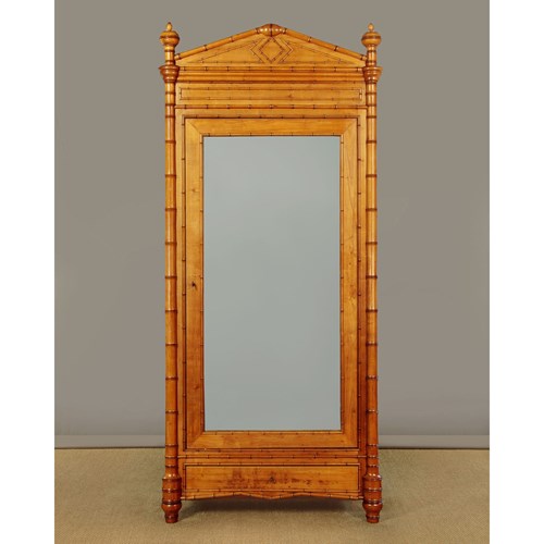 Faux Bamboo Wardrobe C.1890