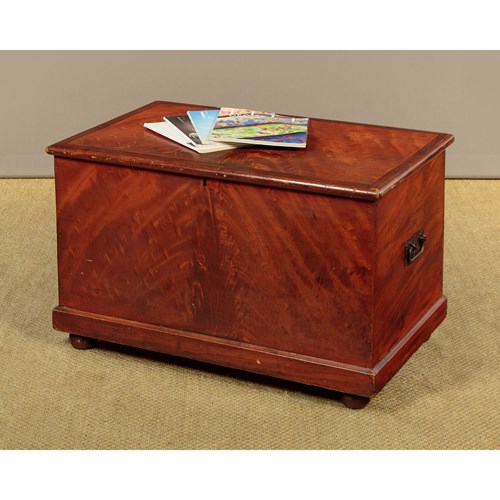 Painted Pine Chest C.1860