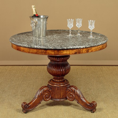 Walnut Gueridon Centre Table C.1830