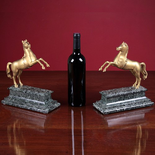 Pair of Equestrian Statuettes c.1890