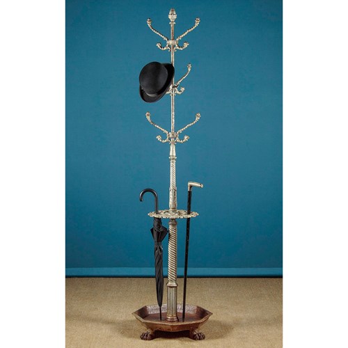 Cast Iron Hall Stand C.1890