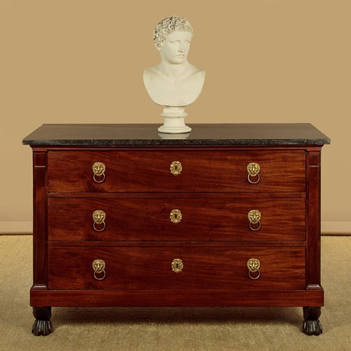 French Empire Mahogany Commode C.1810