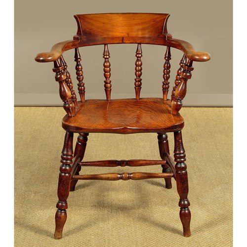 Smoker's Bow Armchair C.1860