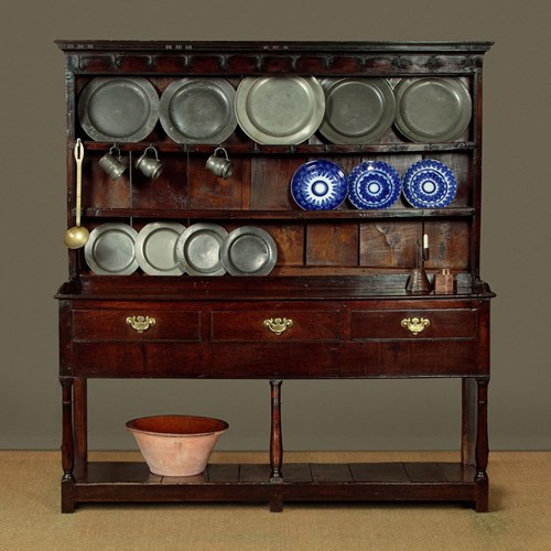 Welsh Oak Potboard Dresser C.1800