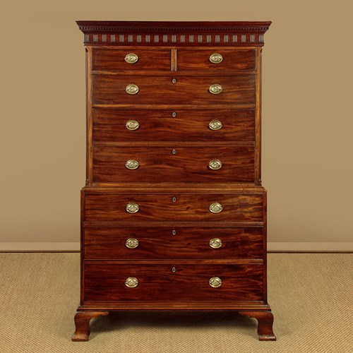 Mahogany Chest On Chest C.1810