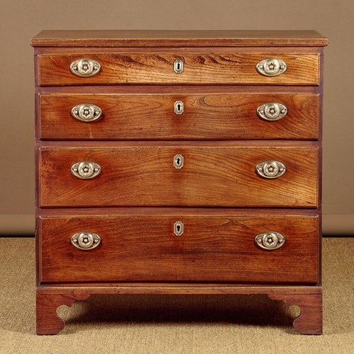 Small Elm Chest Of Drawers C.1820