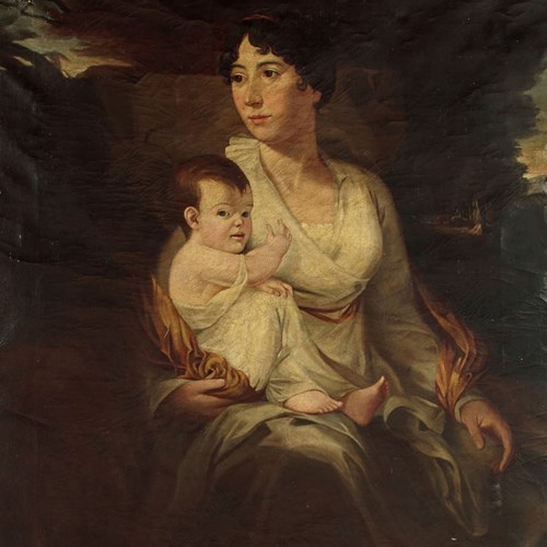 Portrait Of Mrs Allan Maconochie Of Meadowbank After Sir Henry Raeburn C.1800