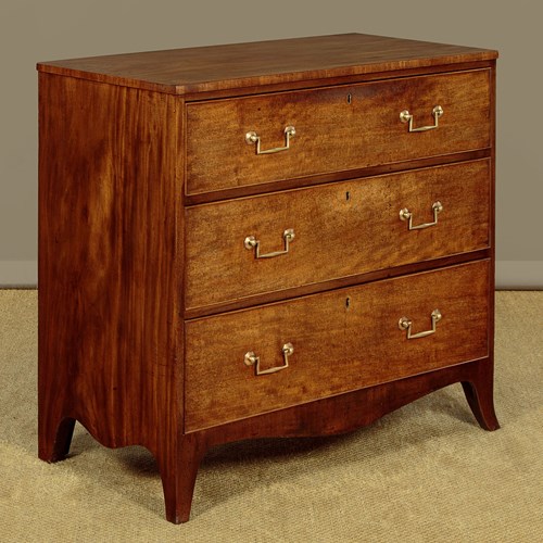 George III Mahogany Chest Of Drawers C.1820