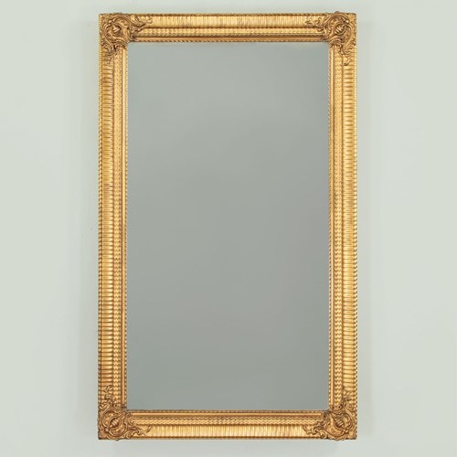 French Gilded Wall Mirror C.1890