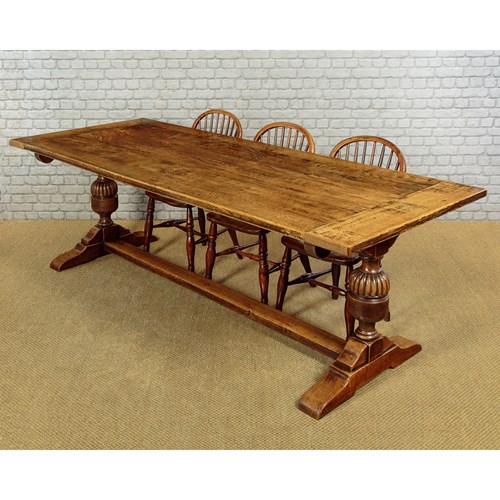 Oak Refectory Dining Table C.1930